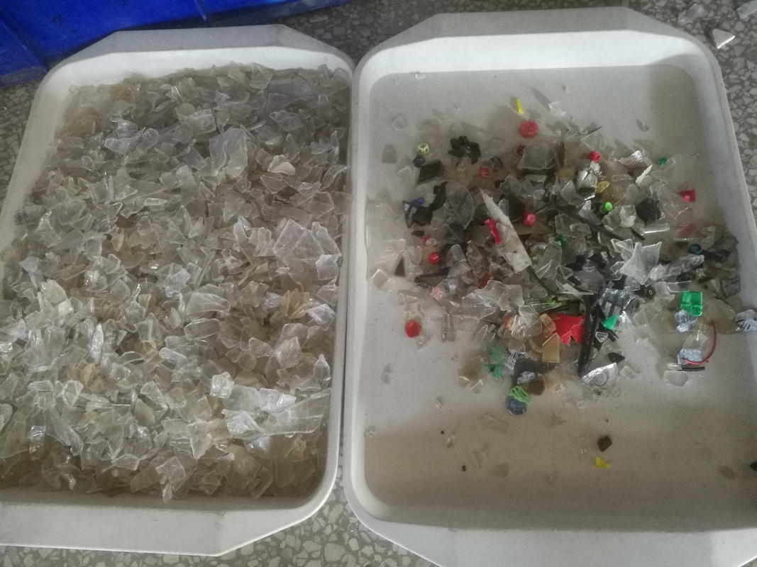Зерна Ldpe Hdpe любимца Pvc Pp pe пластиковые красят машину цвета сортировщицы сортируя для хлопьев любимца