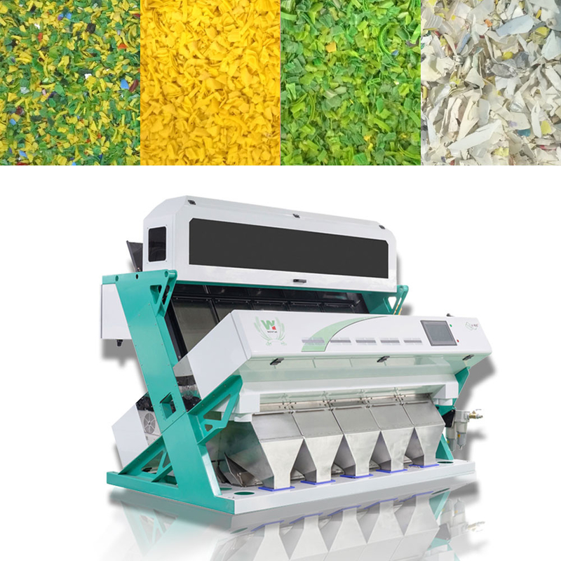 Зерна Ldpe Hdpe любимца Pvc Pp pe пластиковые красят машину цвета сортировщицы сортируя для хлопьев любимца
