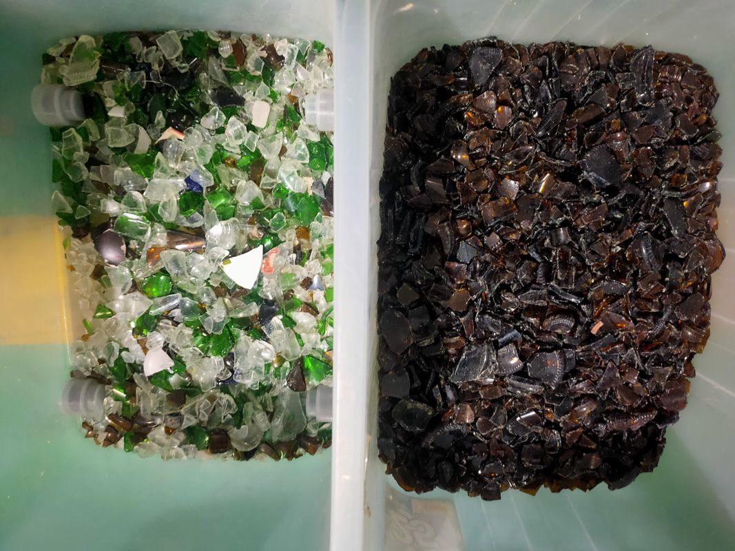 WENYAO высокоскоростная и надежная ремень стеклосортирующая машина для точной переработки стеклосортирующая машина