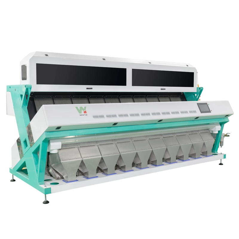 умная машина сортировщицы цвета CCD 10t/h для зеленых фасолей Mung