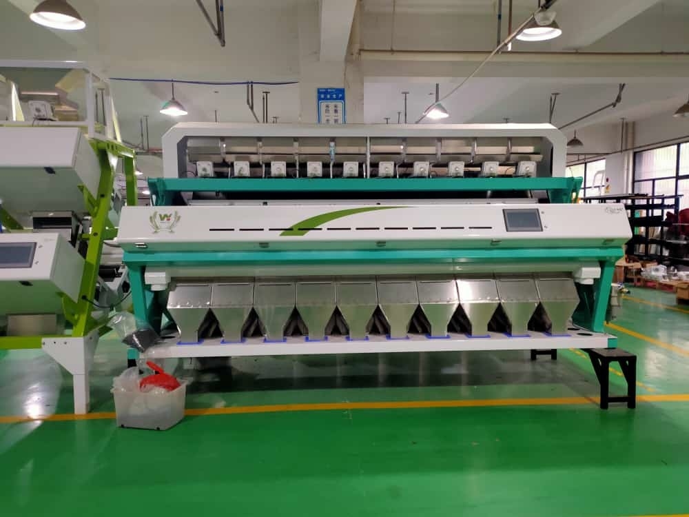 Точность Wenyao Color Sorter WYCS10-640 Легкая эксплуатация 99,9% Технология точности сортировки чипов