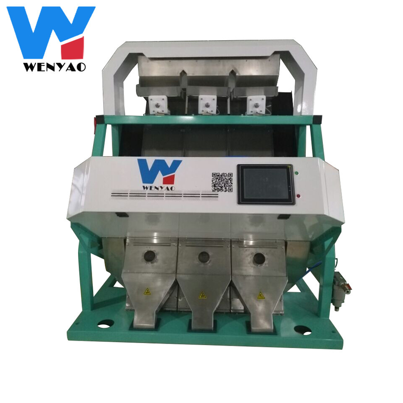 WENYAO 3 Chutes Сортировщик цвета кукурузы Сорго Сортировщик цвета кукурузы