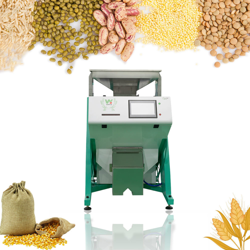 Wenyao 600-1200kg/H 1 Chute Кофейные бобы Рис Гарин Цветосортировка Оптическая зерновая цветовая сортировщица