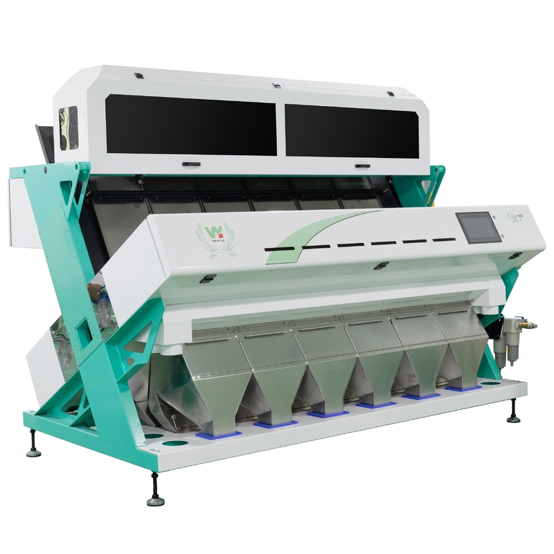 Wenyao 6 Chute Color Sorter Машина для сортировки цвета риса 1500-3200 л/мин Потребление воздуха
