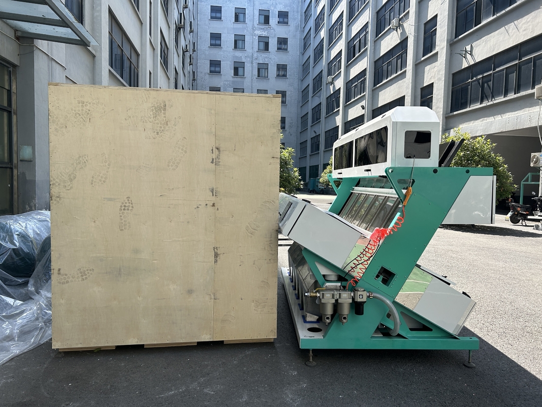 Wenyao 6 Chute Color Sorter Машина для сортировки цвета риса 1500-3200 л/мин Потребление воздуха