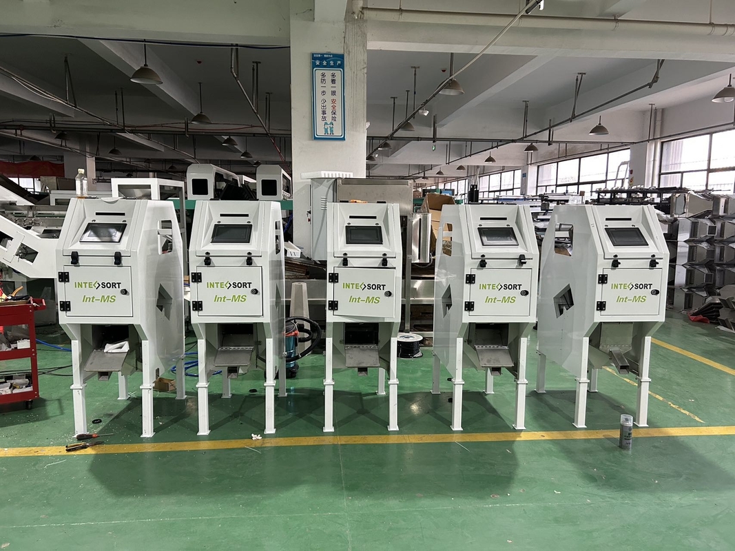 WYCS1-32 Интеллектуальная машина для сортировки орехов макадамии кашу CCD Машина для сортировки риса селектор зерновых цвета низкая цена