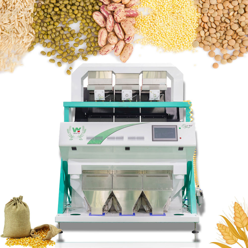 Wenyao 3 Chute Mung Bean Color Sorter Многофункциональная машина для сортировки цветов бобов