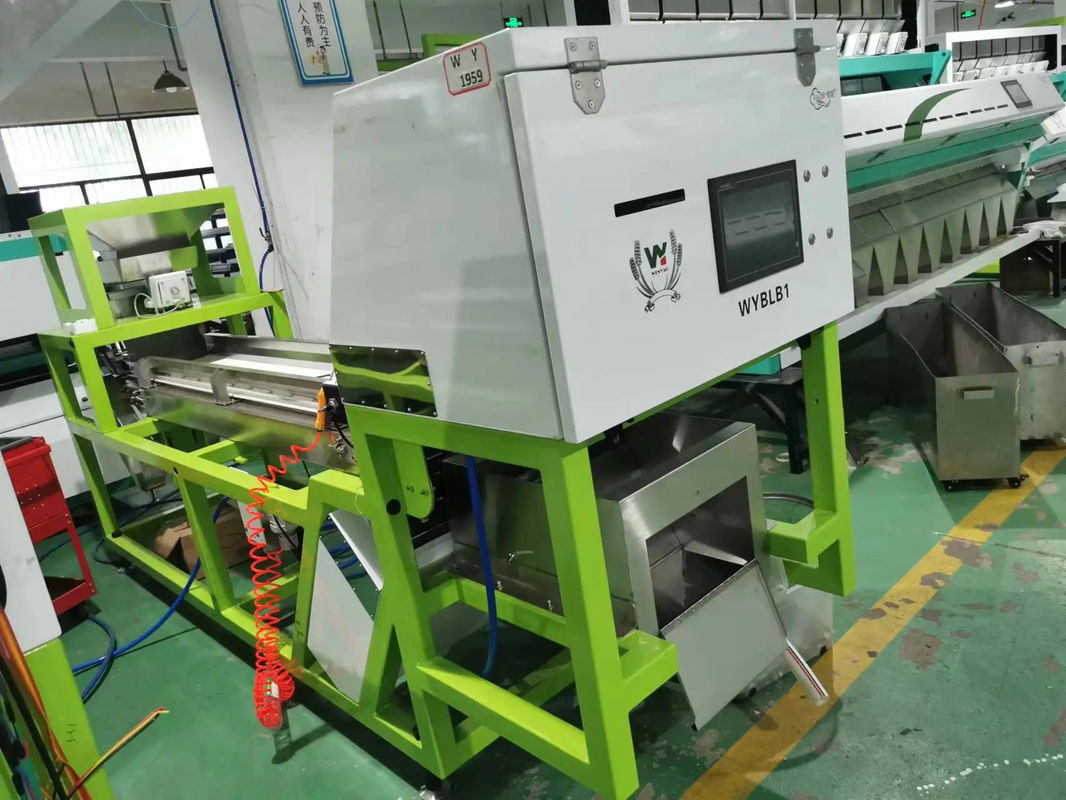 Профессиональный сортировщик арахиса по цвету, машина для сортировки арахиса CCD с функцией шелушения