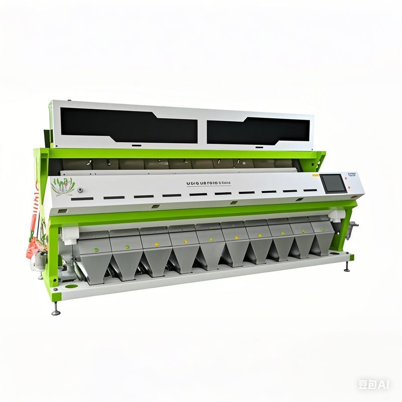 WENYAO Led Light Wheat Color Sorter 10 Chute 6000-12000kg Потребление Сепаратор зерна Пшеница Ячмень Цвет сортировщик Равный цвет сортировщик