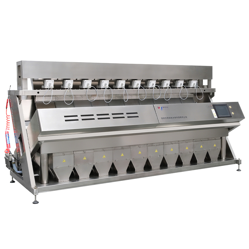 Intelligent 10 Chutes 640 Channels Beans Color Sorter with 6.5kw Power and High Sorting Accuracy