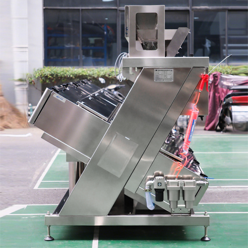 Intelligent 10 Chutes 640 Channels Beans Color Sorter with 6.5kw Power and High Sorting Accuracy