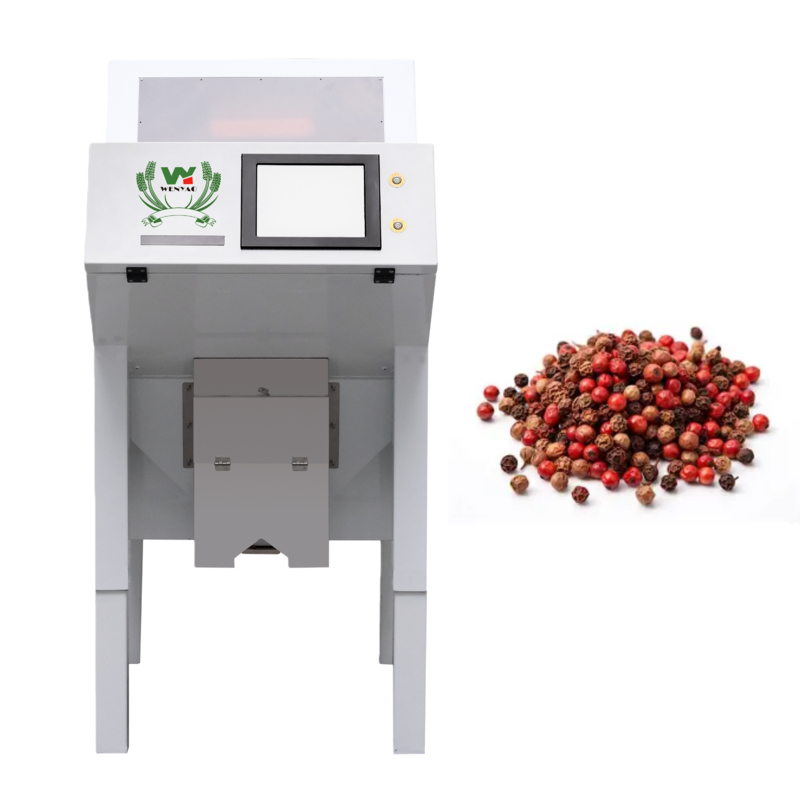 Wenyao 4 Chute Automatic Red Chili Stem Removing Peppercorn Color Sorter Machine Bean Seed Separator and Chili Color Sorting Machine