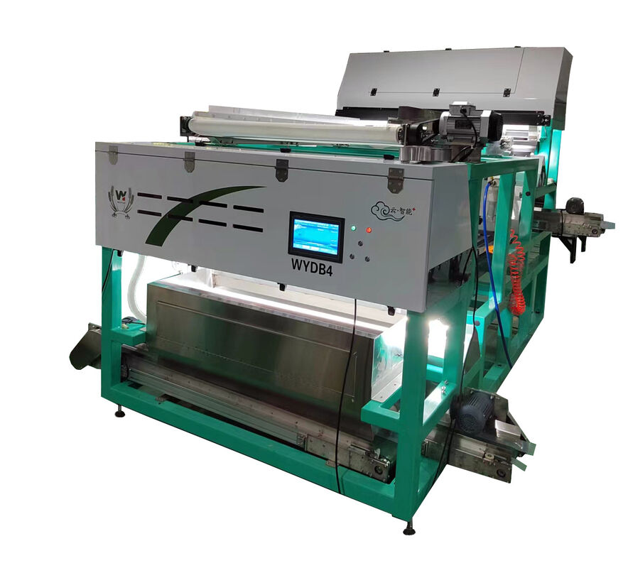 Double Layer Sorter With AI Washable Belt Type Sorter Artificial Intelligence Ribbon Sorter