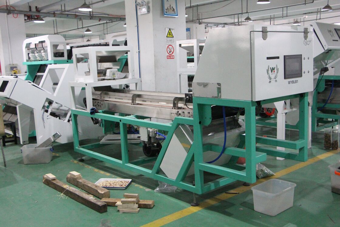 Автоматический сортировщик орехов Wenyao с CCD-сенсором TOSHIBA, бункером из пищевой нержавеющей стали 304 и дистанционным управлением Wi-Fi для высокоэффективной сортировки орехов