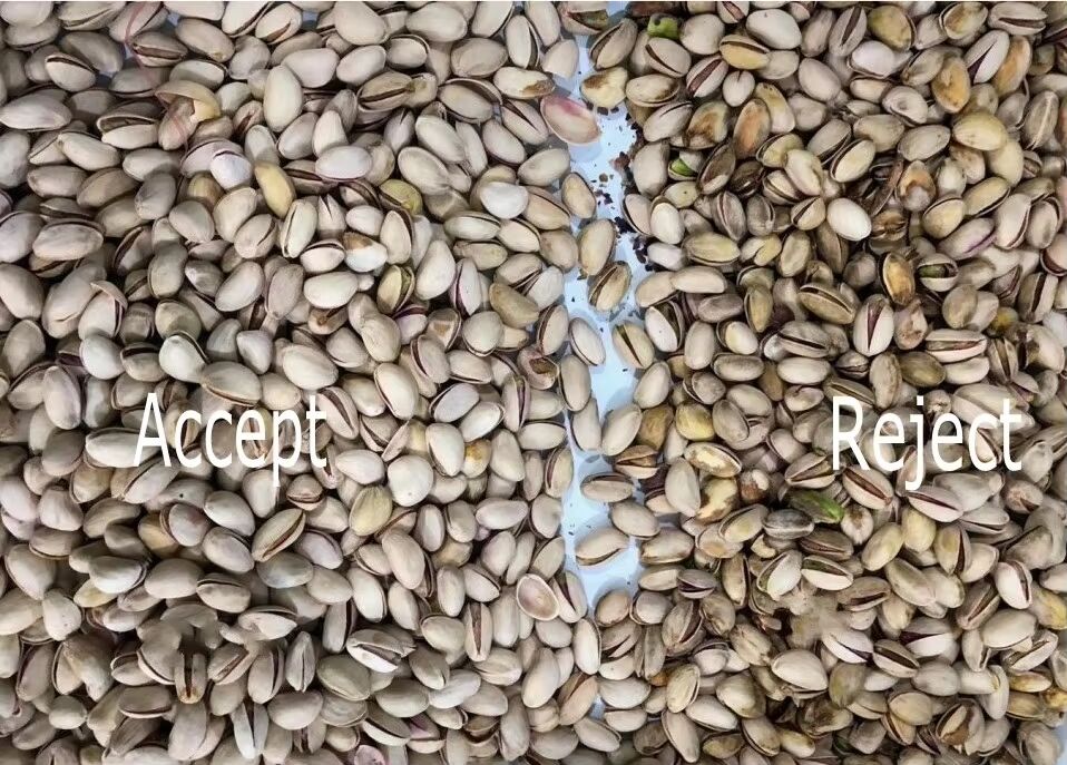 Автоматический сортировщик орехов Wenyao с CCD-сенсором TOSHIBA, бункером из пищевой нержавеющей стали 304 и дистанционным управлением Wi-Fi для высокоэффективной сортировки орехов