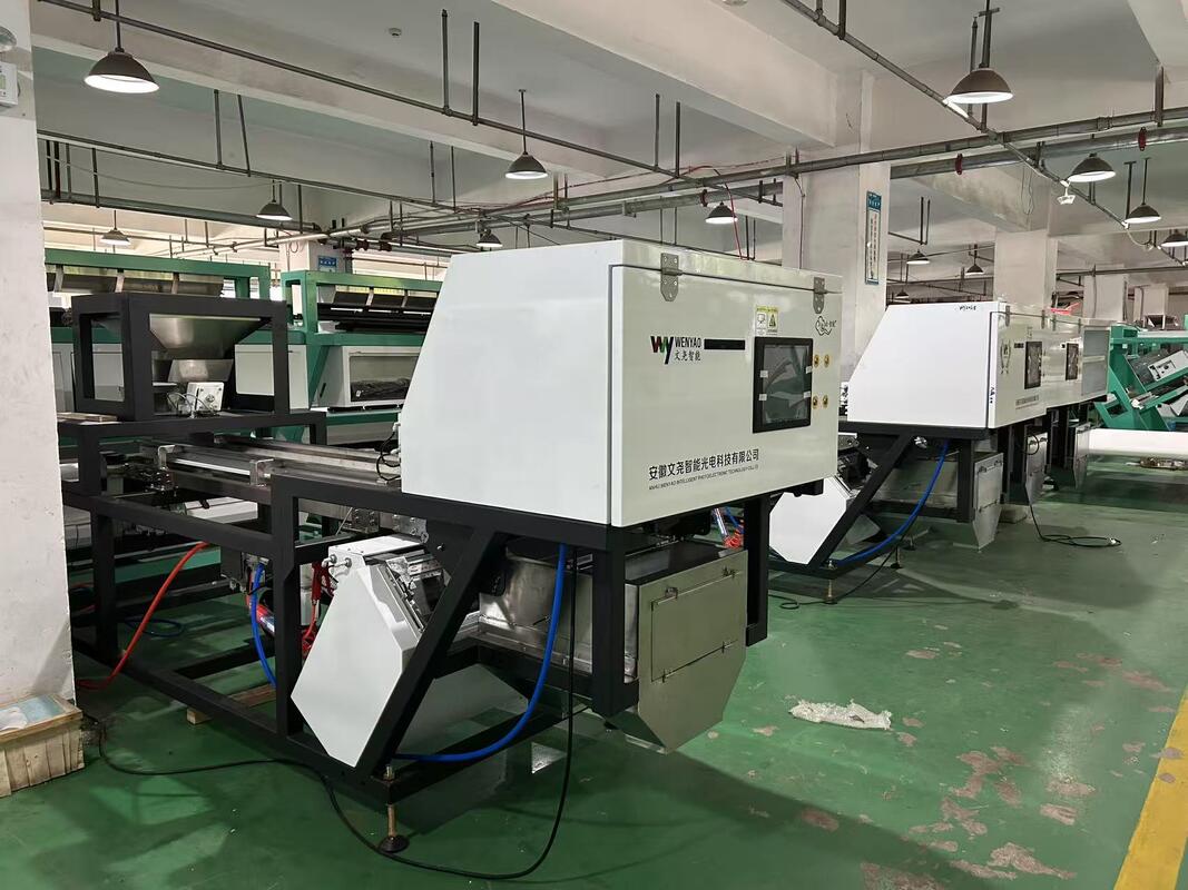 Pixel WENYAO CCD Optical Peeled Garlic Peanut Macadamia Nuts Pistachio Unpeeled Garlic Colour Sorting Machine