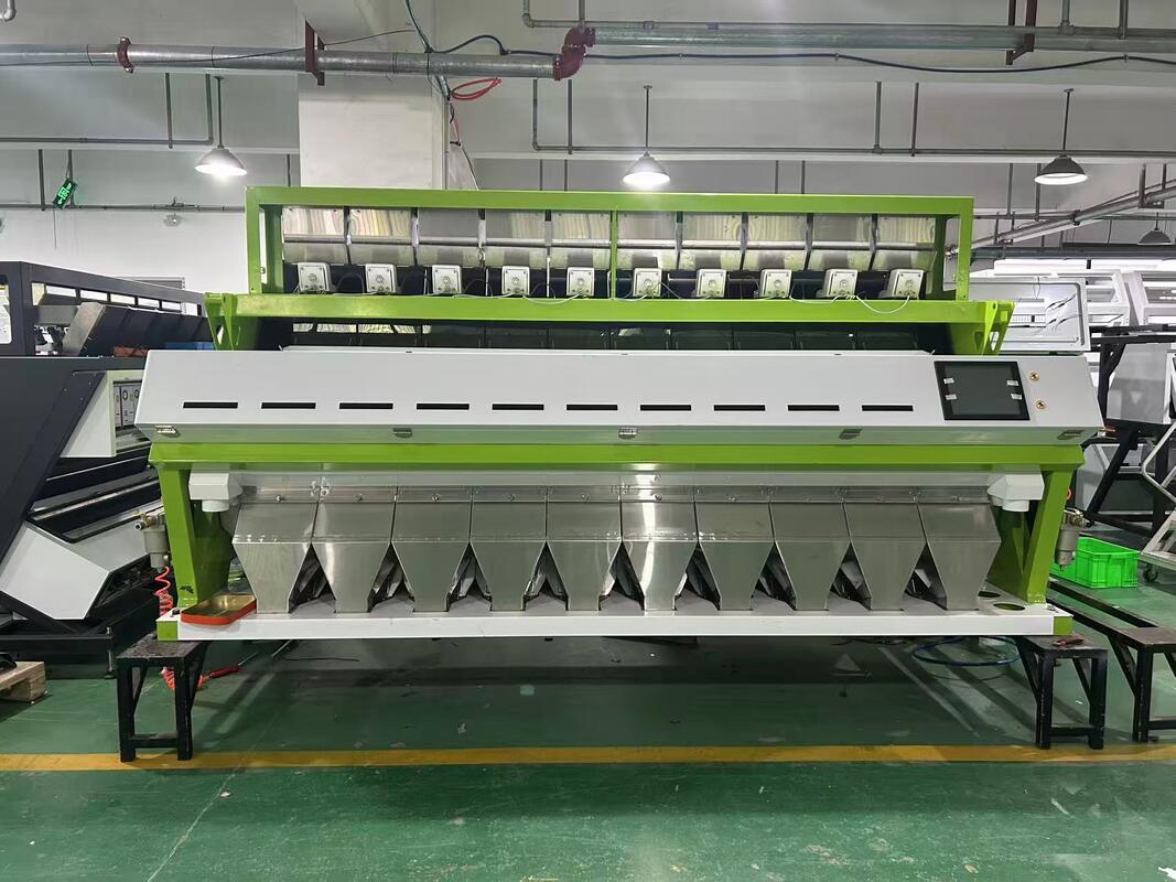 Optical 10 Chutes Wheat Colour Sorting Machine for Wheat Barley Color Sorter in Grain Processing Line