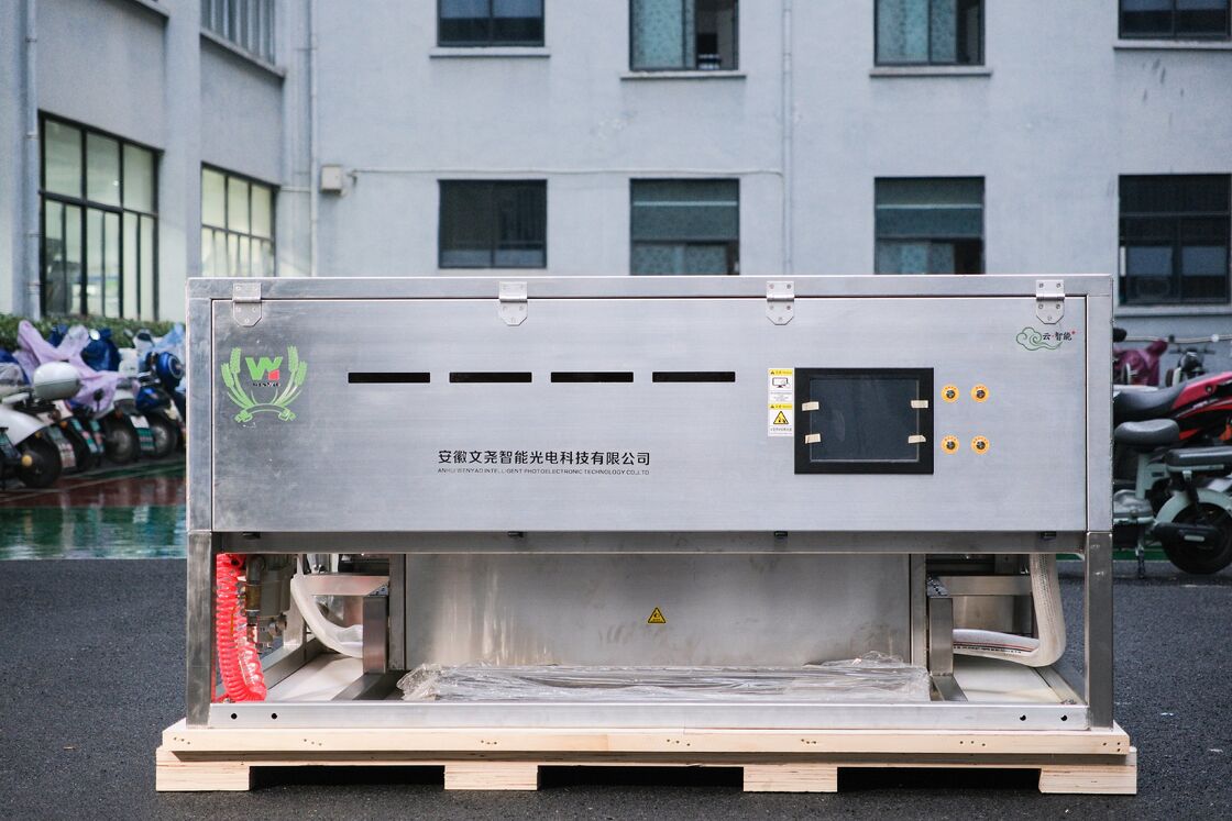 Сортировщик цвета ягод можжевельника Wenyao, широкополосный, из нержавеющей стали, для черники, клубники, малины, заводская цена с сертификатом CE, дистанционное управление