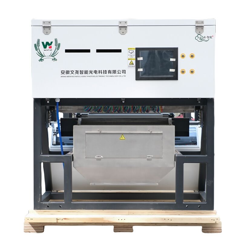 Intelligent Optical CCD Color Sorter for Nuts with High Precision and 8/512 Channels
