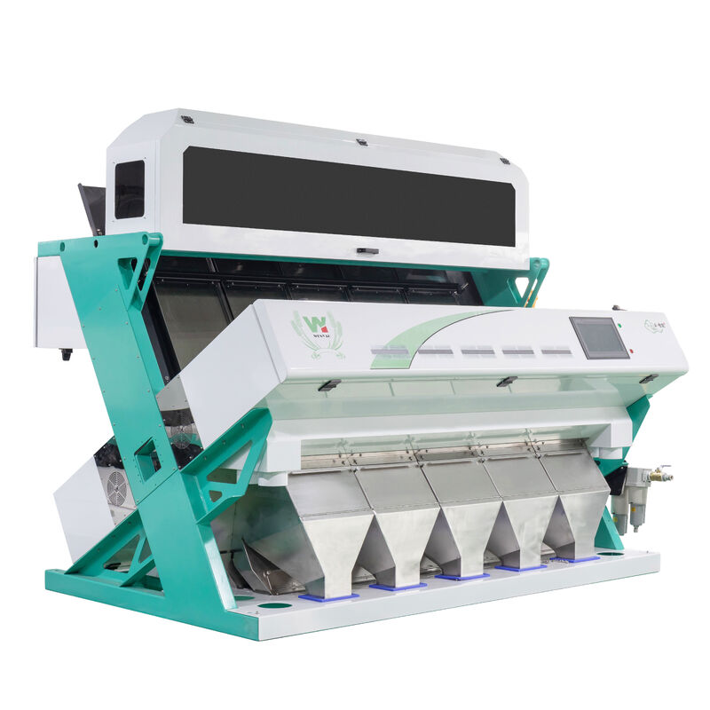 High Capacity Optical Color Sorter for Grain with Sorting Accuracy ≥99.99% and 4-10TPH Output