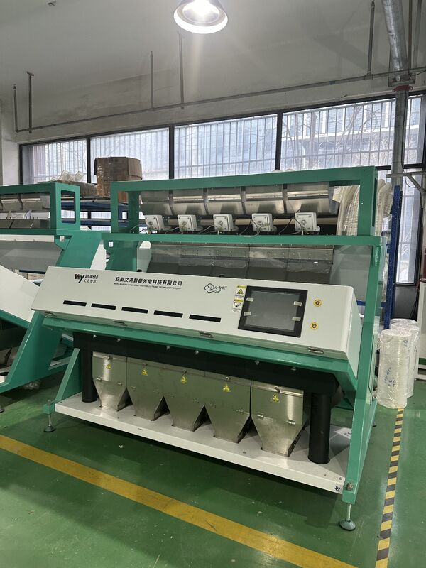 Вэньяо 5-канальный интеллектуальный оптический сортировщик, автоматическая машина для сортировки грецких орехов по цвету, машина для сортировки ядер и скорлупы кедровых орехов по цвету