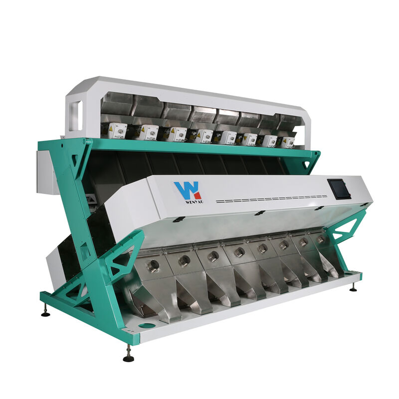 Multi-function 8 Chutes Rice Optical Sorter Machine with Big Capacity for Nuts Color Sorting