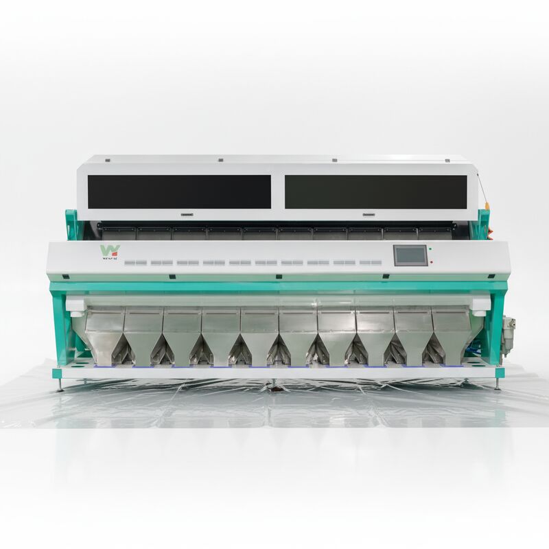 Wenyao Высокая точность сортировки ≥99,9% 10 Шагов (640 каналов) Полный цвет RGB CCD сенсор Цветосортирующая машина