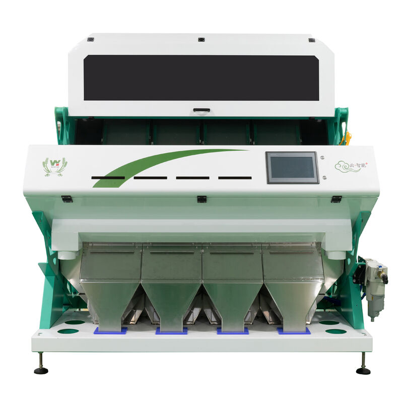 Машина для сортировки цвета орехов с 5400-пиксельной CCD камерой, точностью сортировки 99,98% и пропускной способностью 4-5 т / ч для арахисов и миндалей