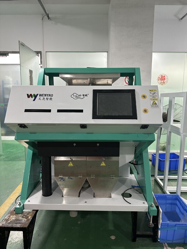 WENYAO High Precision 2 Channel Nut Color Sorter Remove Moldy Rotten Shell Impurity for All Kinds Nuts Processing