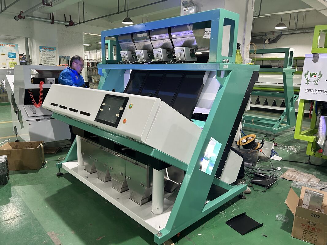 Wenyao Advanced Technology AI Cashew Nut Optical  Color Sorting Machine Multi Camera Color Sorter Machine