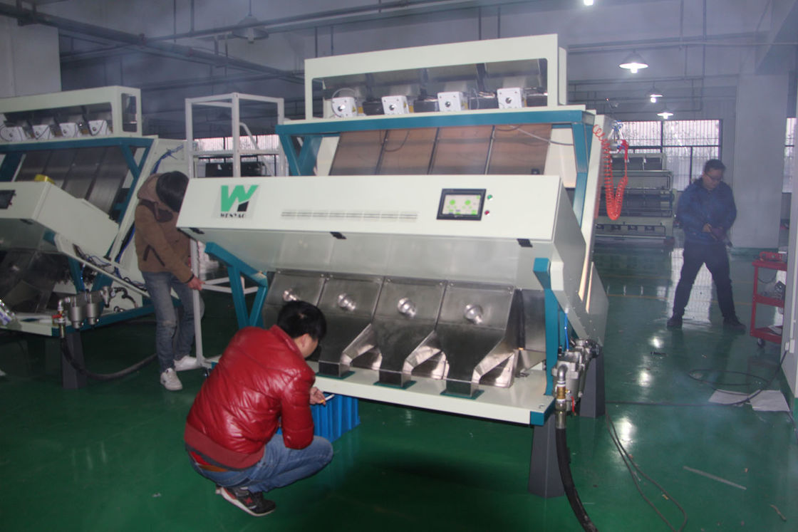 Сортировщица цвета зерна 2.3KW 220V, сезам осеменяет машину обработки