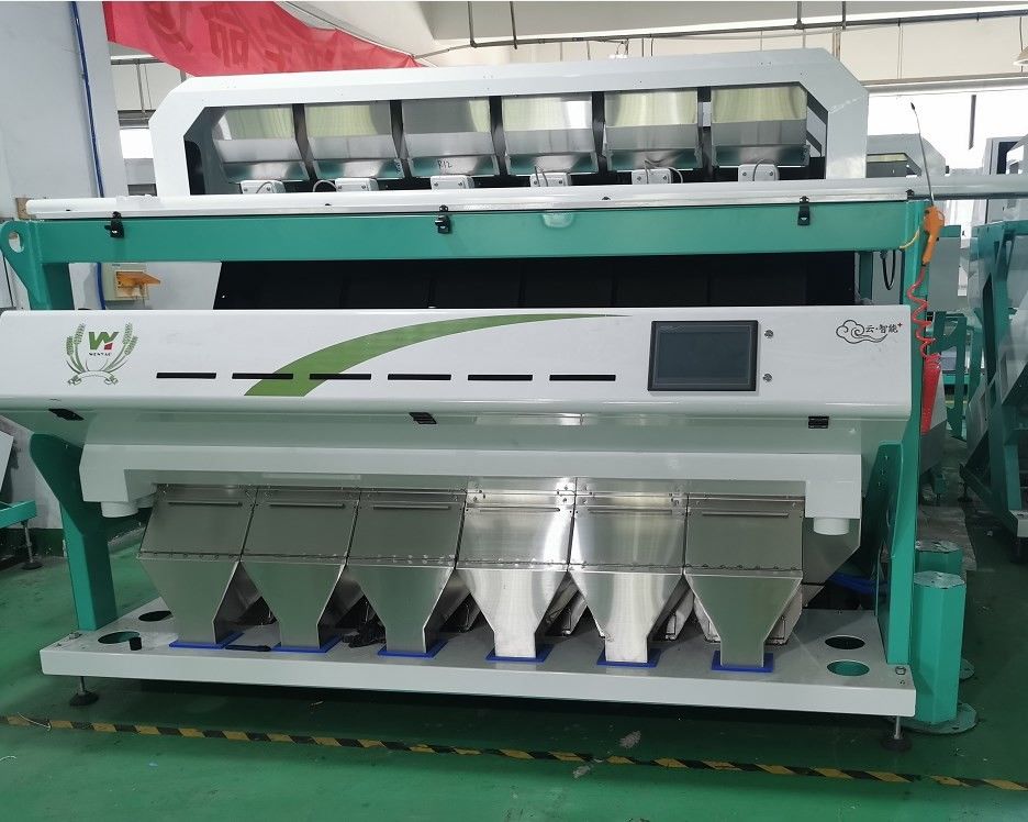 сортировщица цвета сосны 220V 50HZ чокнутая с датчиком CCD 4096 ПИКСЕЛОВ