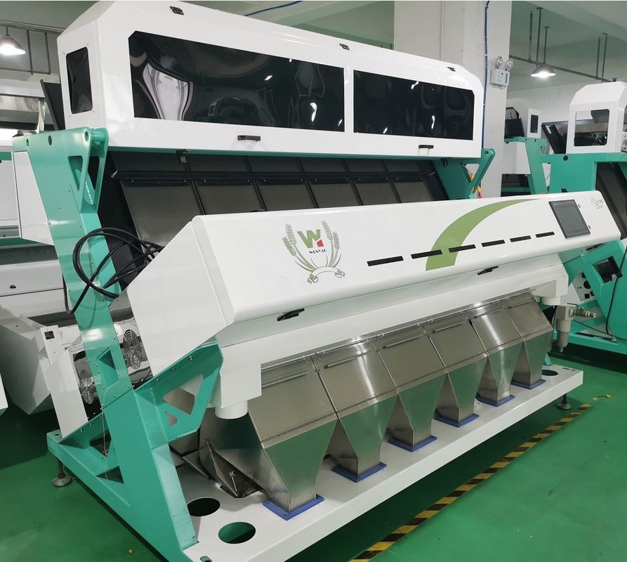 сортировщица цвета сосны 220V 50HZ чокнутая с датчиком CCD 4096 ПИКСЕЛОВ