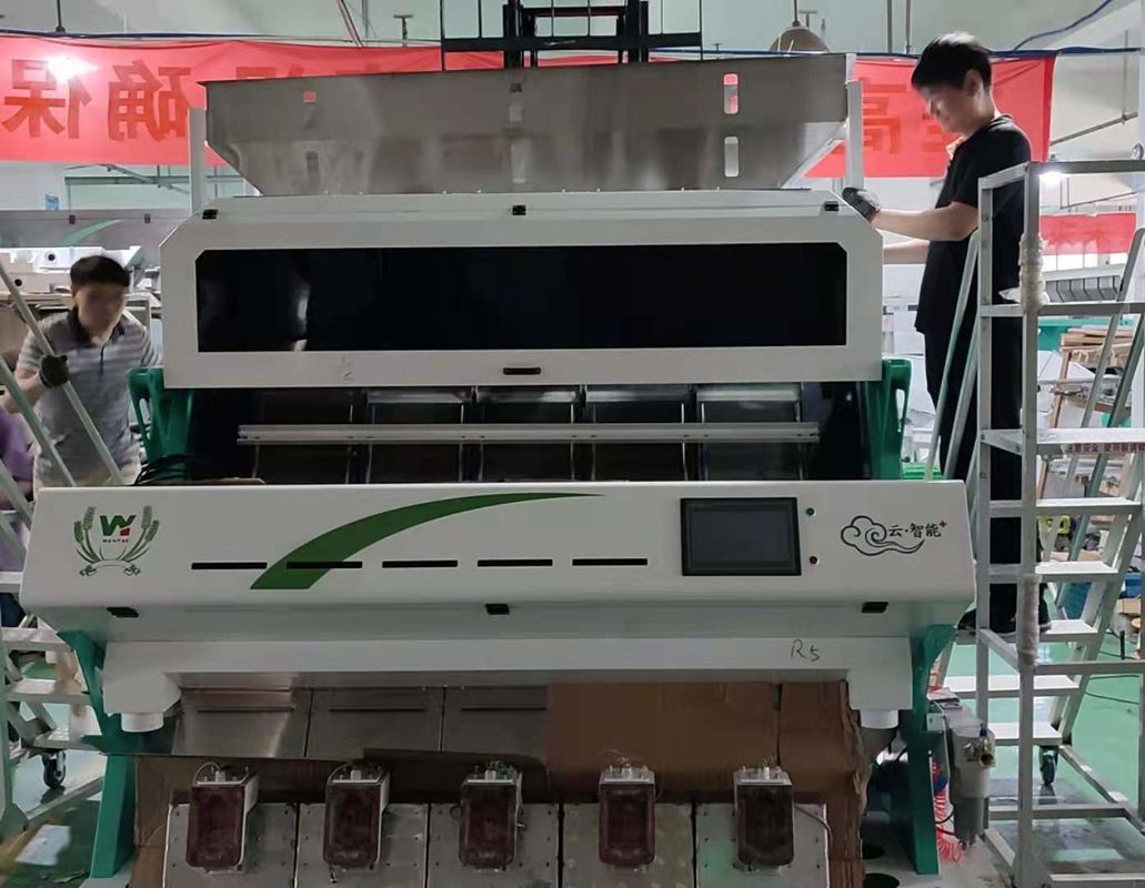 Объем сортируя машины 5000kg/H цвета камеры Rgb чечевиц сои Dall оптически