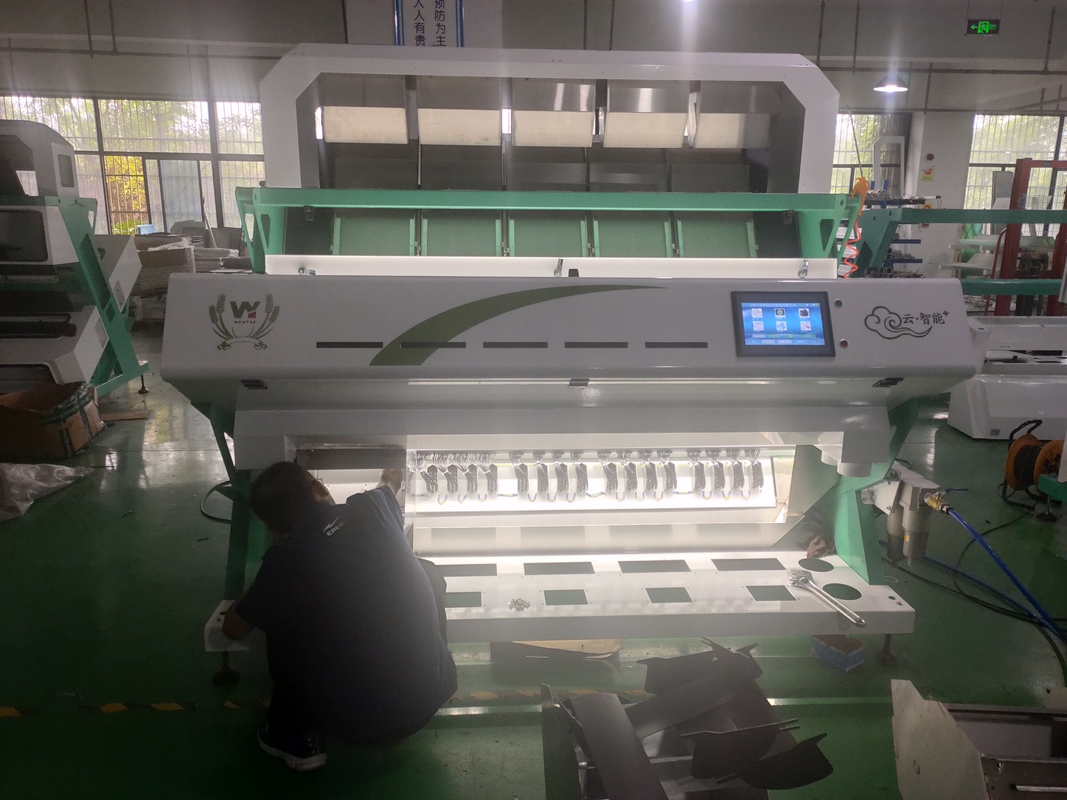 Умная Vibratory сортировщица цвета сезама кофе фидера с датчиком CCD