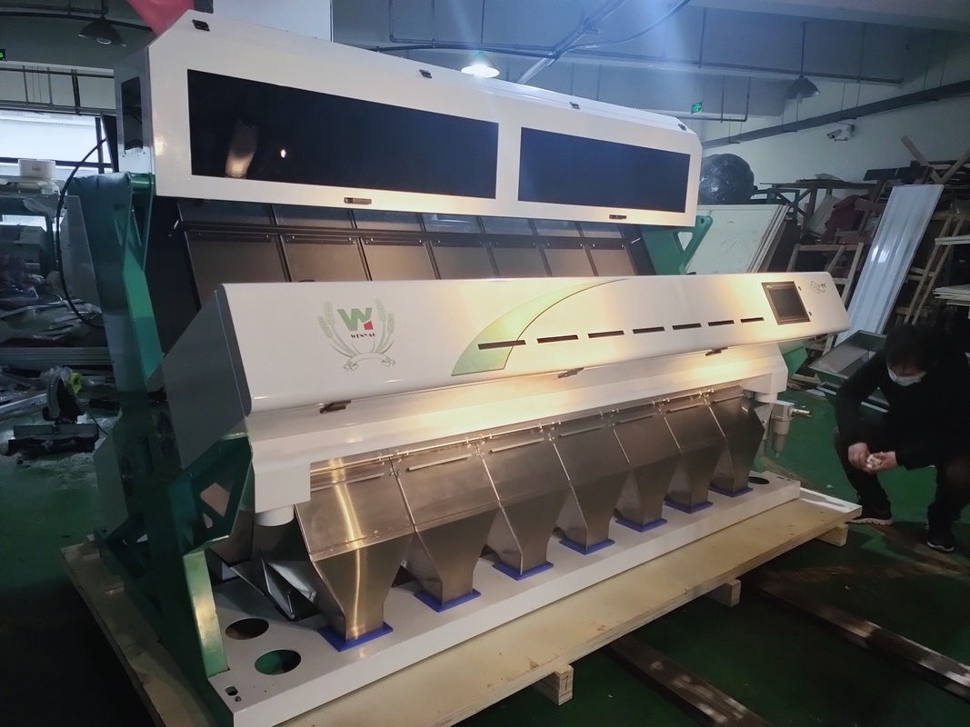 Сортировщица цвета 7-10T/H WENYAO с камерами RGB и 5400 камерами пикселов