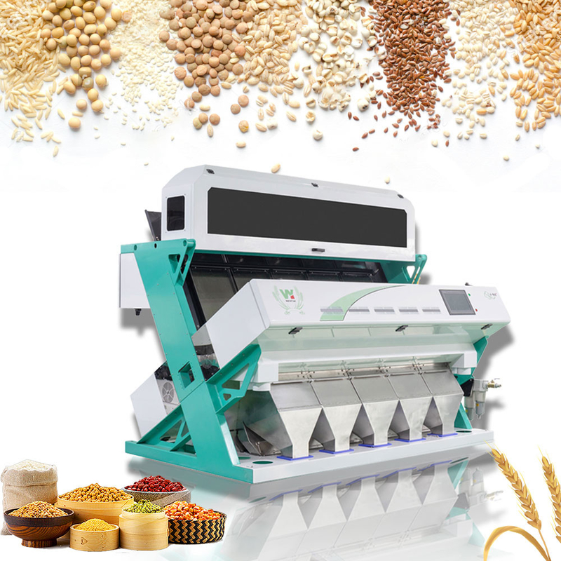 Сортировщица 5 Ton/H цвета зерна Rye ячменя пшеницы с камерой CCD