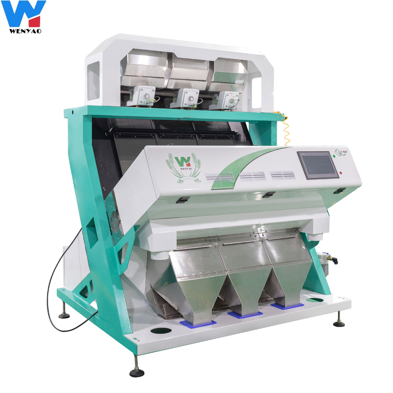 Машина 2 сортировщицы цвета зерна светов СИД CCD WENYAO - 6T/H