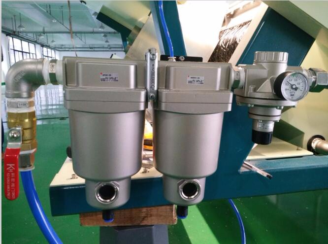 Машина для сортировки цвета зерновых на 10 каналов для кукурузы сорго ячменя овсянка 9