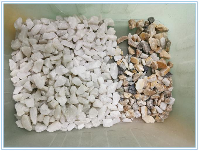 Высокопроизводительная Вэньяо Двухслойный ремень Сухой и влажный руда Каменный минеральный цвет сортировщик с выбросом SMC 16 отверстий сопла 8