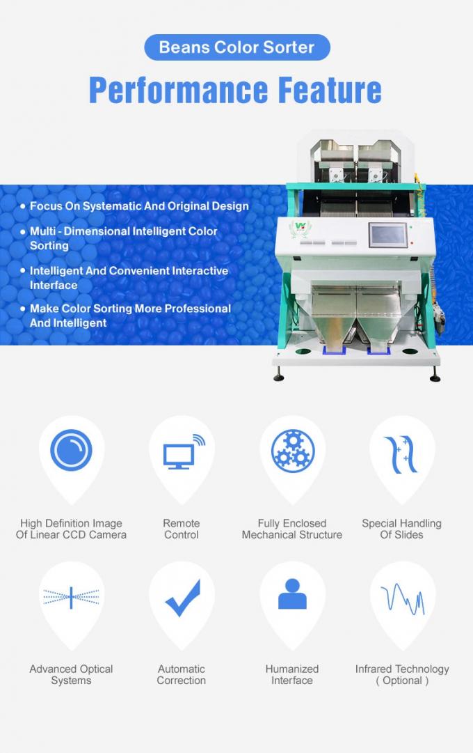 Вэньяо Китайская заводская цена полностью автоматическая красная фасоль почка фасоль цвет сортировщик 2