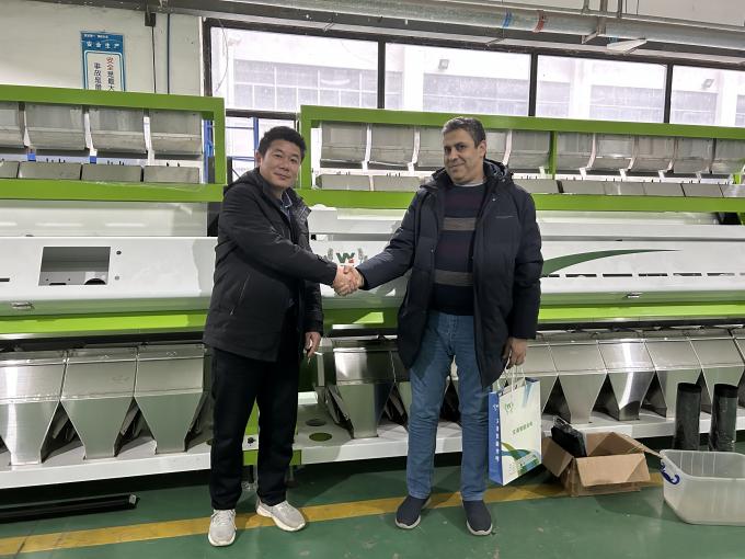 1200 мм ремень цветосортирующий аппарат для руды зерна риса с 99,99% точности 16